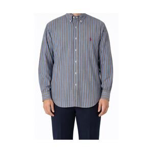 Ralph Lauren Shirt Mens Size L Classic Fit Multicolor Stripe Button Down Collar